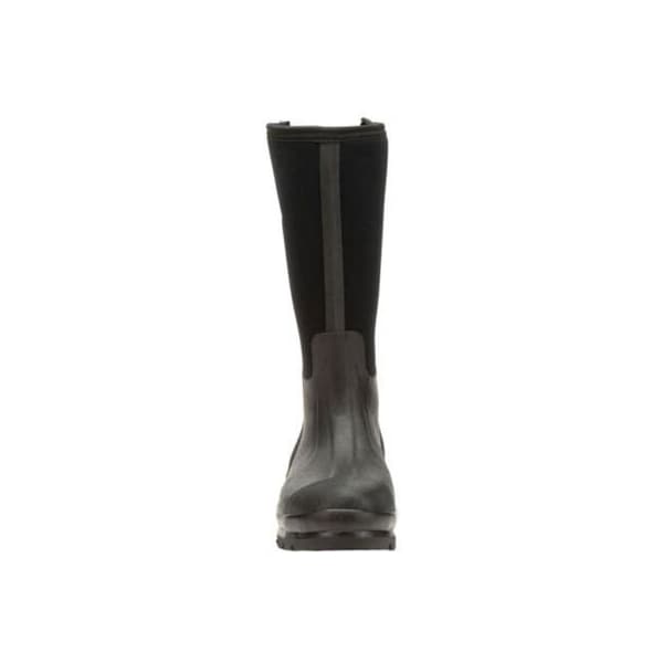 Muck Boot Co Men's Chore Wide Calf Tall Rubber Boot, Plain Toe, 16 in Height, Black, 12 - MCXF-000-BLK-120