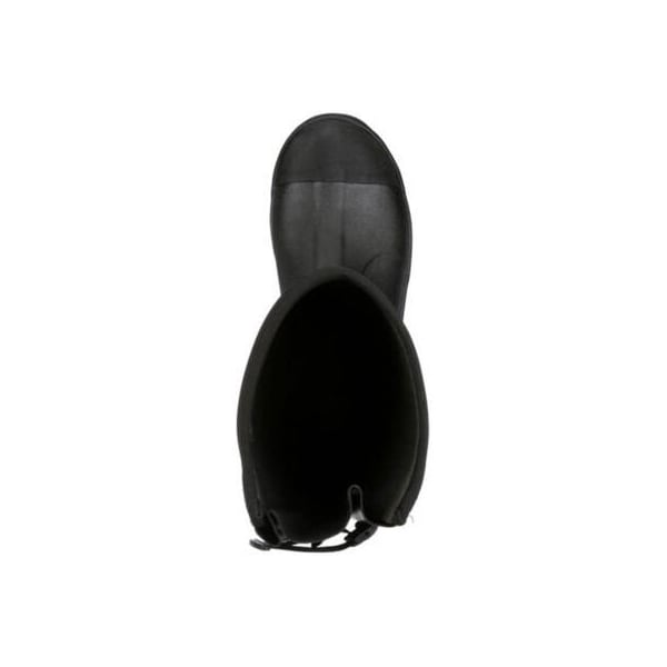 Muck Boot Co Men's Chore Wide Calf Tall Rubber Boot, Plain Toe, 16 in Height, Black, 12 - MCXF-000-BLK-120
