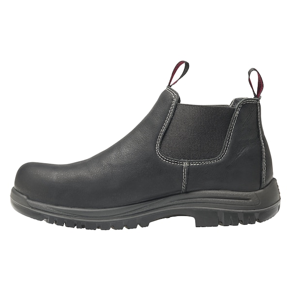 Avenger Safety Footwear Men's Composite Toe Slip-On Work Boot, Black, 13, Wide, A7111 - A7111-13W