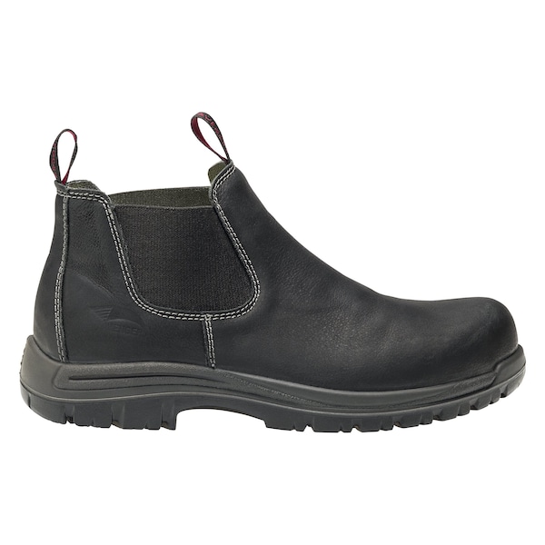 Avenger Safety Footwear Men's Composite Toe Slip-On Work Boot, Black, 13, Wide, A7111 - A7111-13W