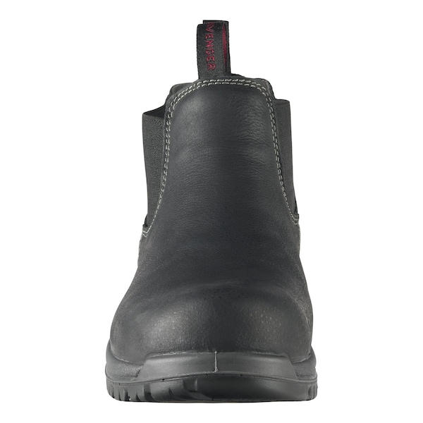 Avenger Safety Footwear Men's Composite Toe Slip-On Work Boot, Black, 13, Wide, A7111 - A7111-13W