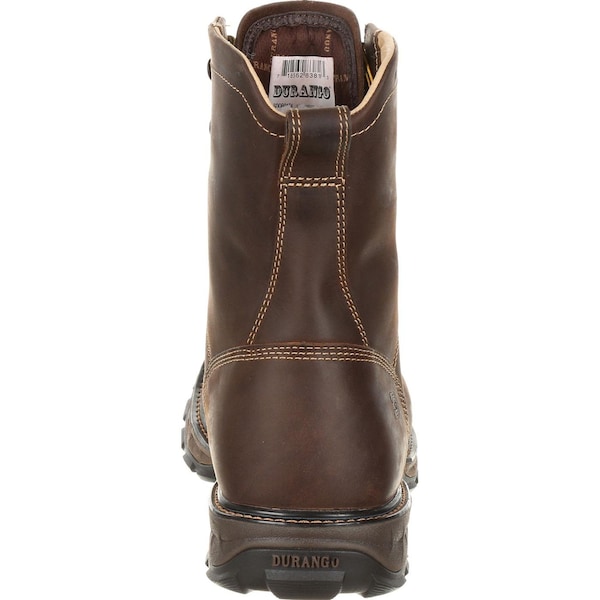 Durango Maverick XP, Waterproof Lacer Work Boot, 10 M, 8 in Height, Oiled Brown - DDB0174