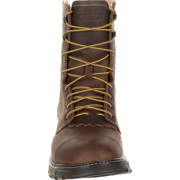 Durango Maverick XP, Waterproof Lacer Work Boot, 10 M, 8 in Height, Oiled Brown - DDB0174