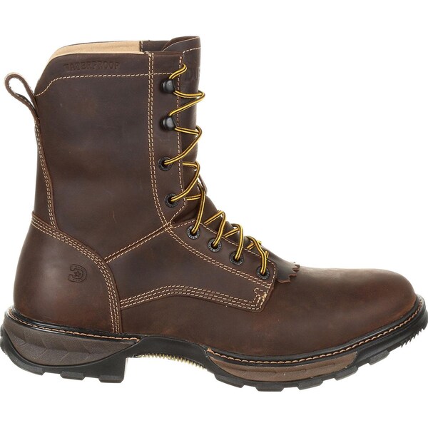 Durango Maverick XP, Waterproof Lacer Work Boot, 10 M, 8 in Height, Oiled Brown - DDB0174