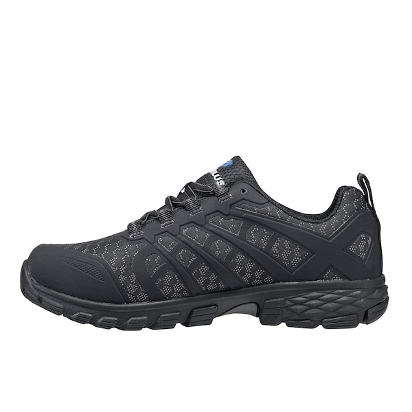 Nautilus Safety Footwear Men Aluminum Toe Size 9.5 STRATUS AT, MENS PR, Black, 9.5, Medium - N1911-9.5M