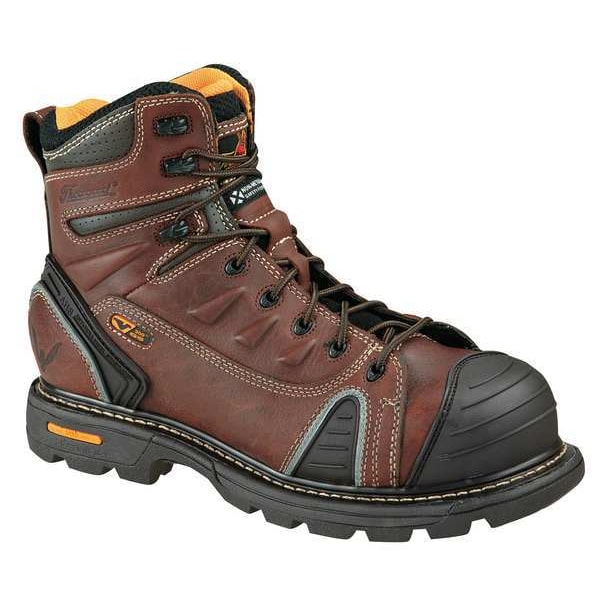 Thorogood Shoes Gen-Flex2, Men's 6 in Composite Toe 6-Inch Work Boot, Brown, 9, M, 804-4445 - 804-4445 9M