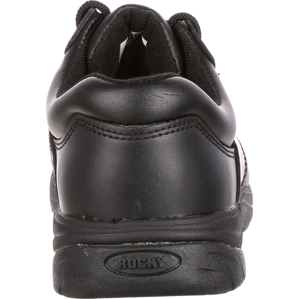 Rocky SlipStop 911, Men's Oxford Shoe, 9.5 W, Leather, 4 in Height, Black - FQ0002034
