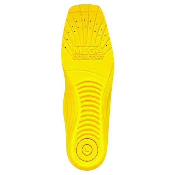 Megacomfort Anti-Fatigue Molded Insole, 11-1/2" L, PR - PAMSQ-M89/W1011