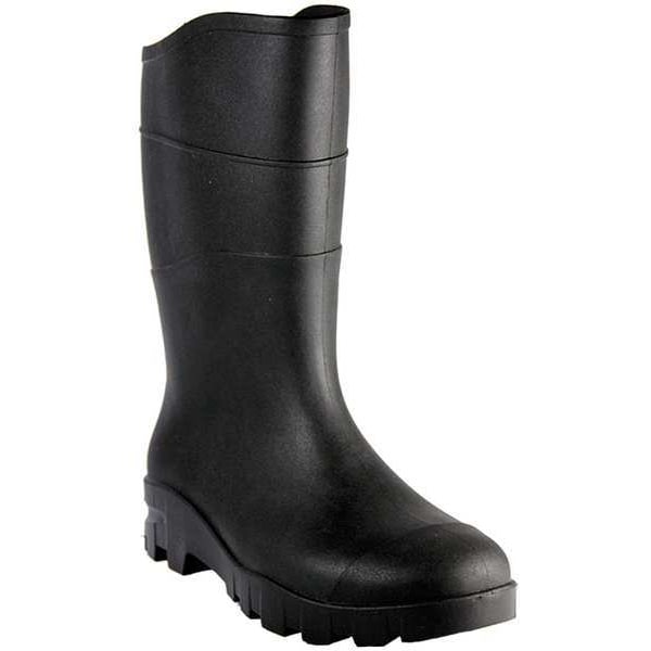 Zoro Select Unisex General Rubber Boot, Plain Toe, 13" Height, Black, 10 (Formerly Talon Trax) - 29UT85