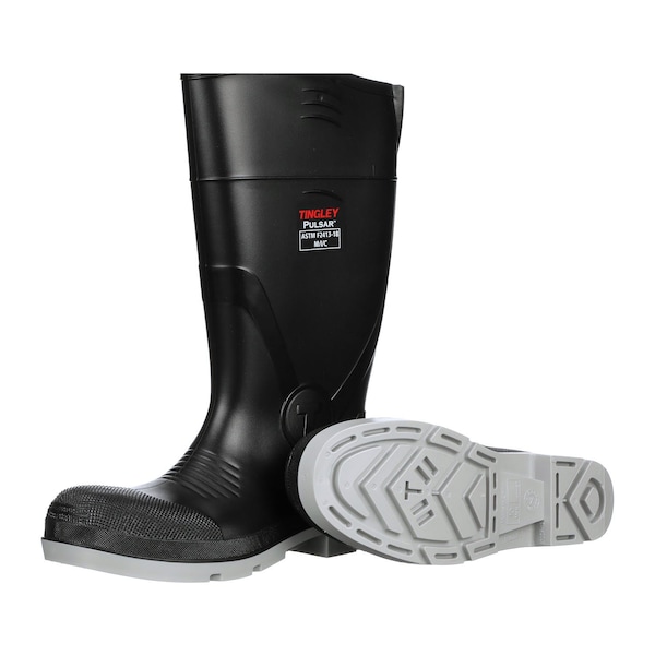 Tingley Men's Pulsar Tall Rubber Boots, Composite Toe, 15 in Height, 9 - 43251