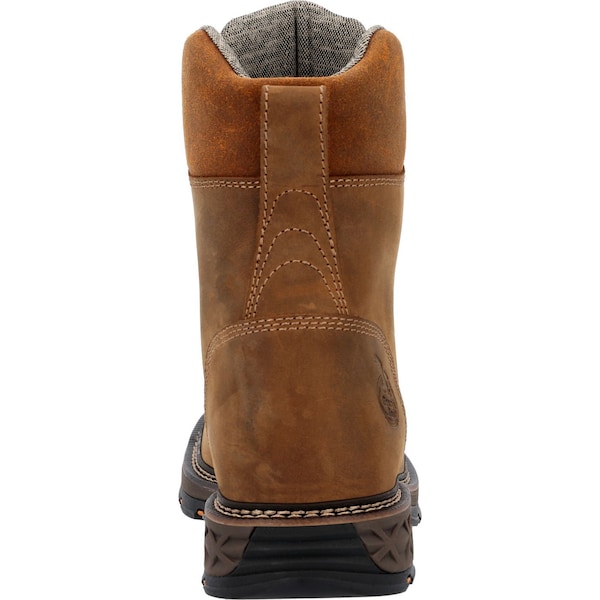 Georgia Boot Carbo-Tec FLX, Waterproof Lacer Work Boot, 7.5 W, 8 in Height, Brown - GB00623