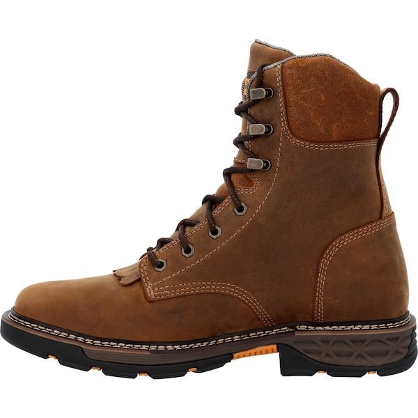 Georgia Boot Carbo-Tec FLX, Waterproof Lacer Work Boot, 7.5 W, 8 in Height, Brown - GB00623