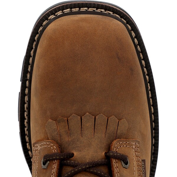 Georgia Boot Carbo-Tec FLX, Waterproof Lacer Work Boot, 7.5 W, 8 in Height, Brown - GB00623