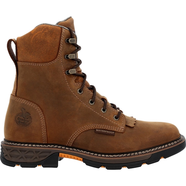 Georgia Boot Carbo-Tec FLX, Waterproof Lacer Work Boot, 7.5 W, 8 in Height, Brown - GB00623