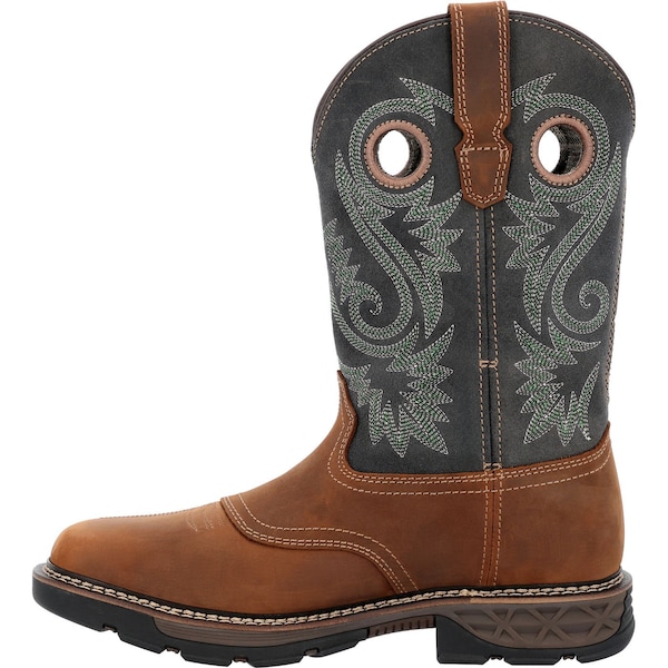 Georgia Boot Carbo-Tec FLX, Waterproof Western Work Boot, 10 M, 11 in Height, Brown - GB00620