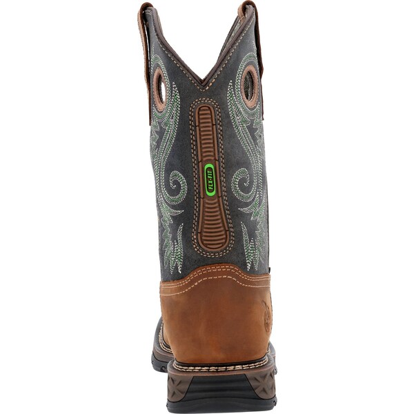 Georgia Boot Carbo-Tec FLX, Waterproof Western Work Boot, 10 M, 11 in Height, Brown - GB00620