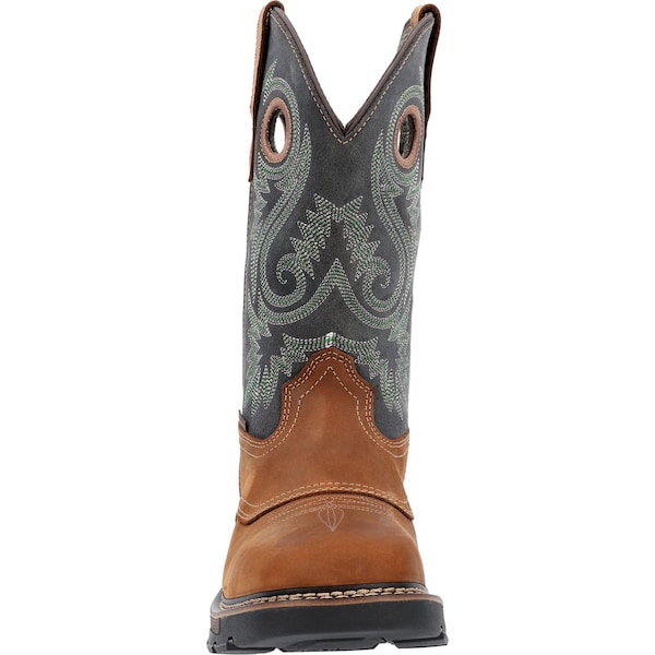 Georgia Boot Carbo-Tec FLX, Waterproof Western Work Boot, 10 M, 11 in Height, Brown - GB00620