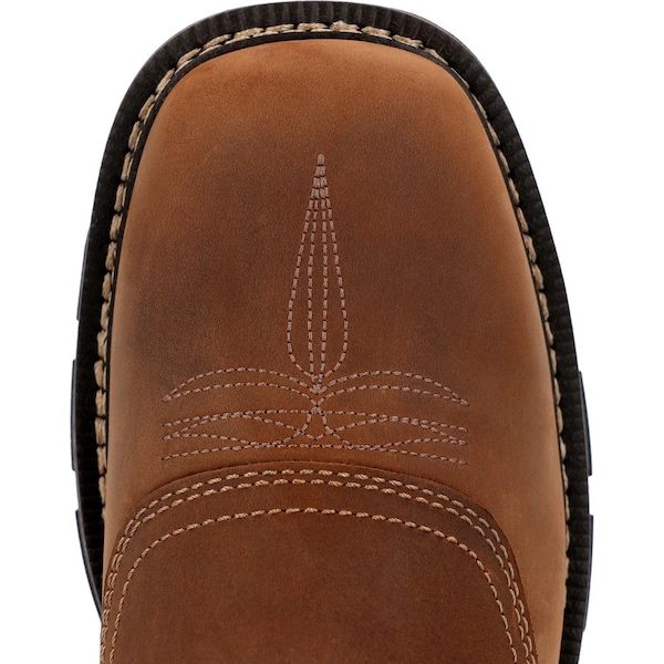 Georgia Boot Carbo-Tec FLX, Waterproof Western Work Boot, 10 M, 11 in Height, Brown - GB00620