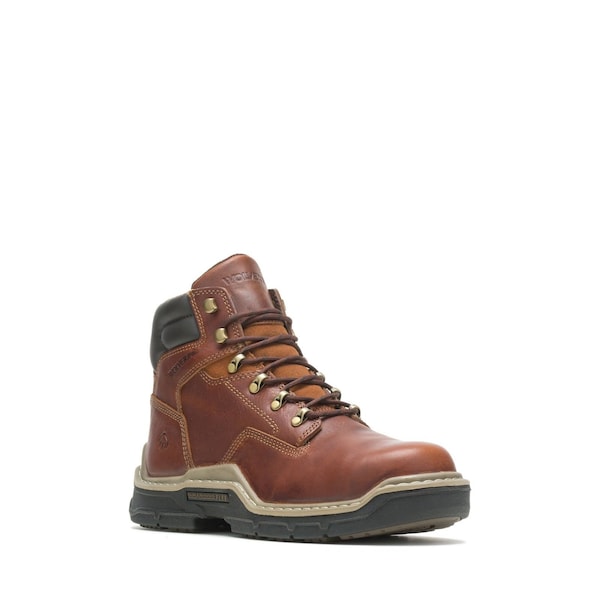 Wolverine Men's 6 in Composite Toe 6-Inch Work Boot, Brown, 9 1/2, W, W211099 - W211099