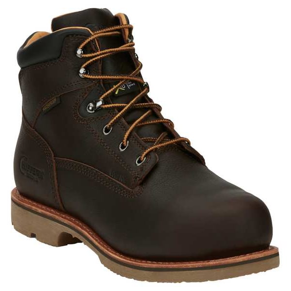 Chippewa Men's 6 in Composite Toe 6-Inch Work Boot, Brown, 10, D, 72301 - 72301 10 D
