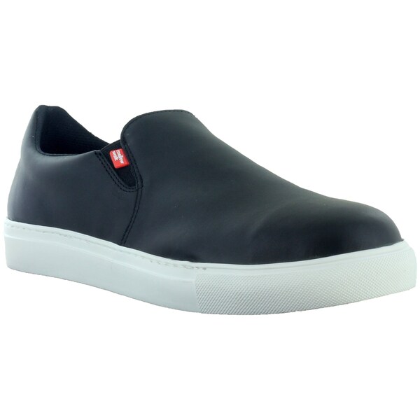 Mellow Walk Safety Mens Steel Toe, Rubber Outsole, Black, 8.5 EE - 582072BLK085