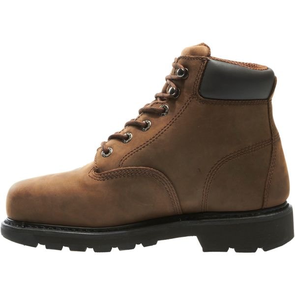 Wolverine Men's 6-Inch Work Boot, 11 XW, Steel Toe, 6 in H, Brown, W05679 - W05679