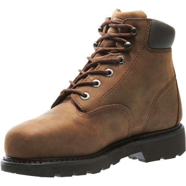 Wolverine Men's 6-Inch Work Boot, 11 XW, Steel Toe, 6 in H, Brown, W05679 - W05679