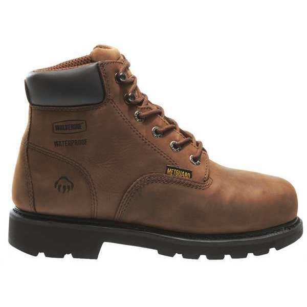 Wolverine Men's 6-Inch Work Boot, 11 XW, Steel Toe, 6 in H, Brown, W05679 - W05679
