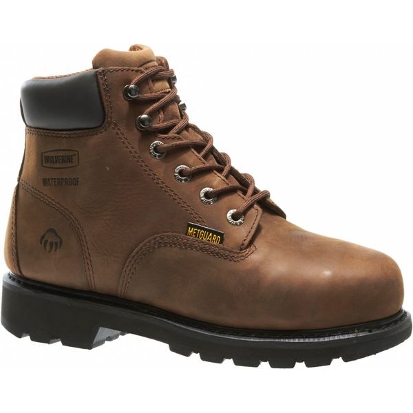 Wolverine Men's 6-Inch Work Boot, 11 XW, Steel Toe, 6 in H, Brown, W05679 - W05679