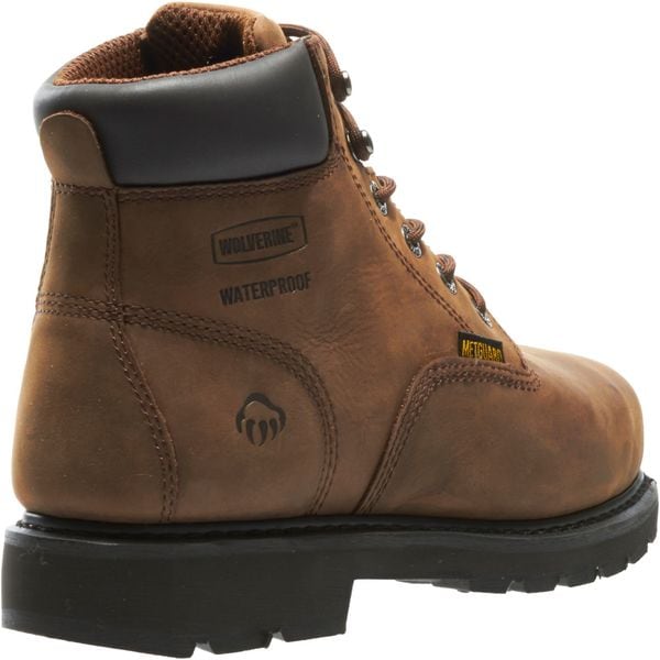 Wolverine Men's 6-Inch Work Boot, 11 XW, Steel Toe, 6 in H, Brown, W05679 - W05679