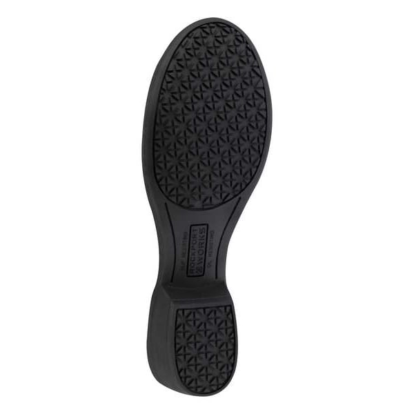 Rockport Works Women's Loafer Shoe, Alloy Toe, Leather Upper, Rubber Outsole, Black, 5 M - RK751