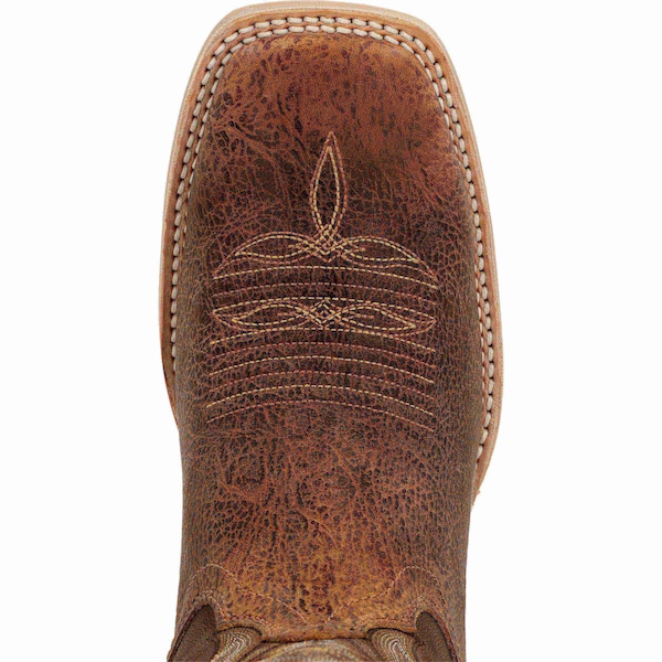 Durango Men's Western Boot, 9 W, Leather, 12 in H, Tan Brown - DDB0357