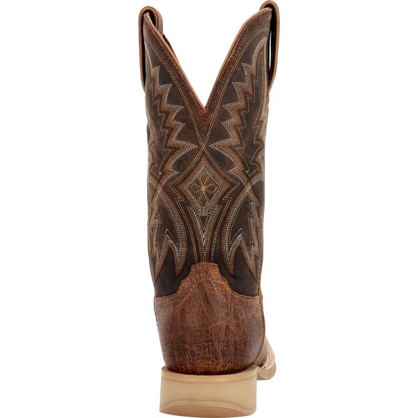 Durango Men's Western Boot, 9 W, Leather, 12 in H, Tan Brown - DDB0357