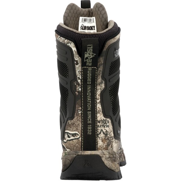 Rocky Quickfire 9'' 200G Insulated Outdoor Boot, REALTREE EXCAPE, Size 11.5 M - RKS0653
