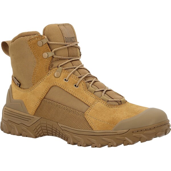 Rocky Mountain Combat Waterproof Military Boot, Coyote Brown, Size 3 W - RKC178