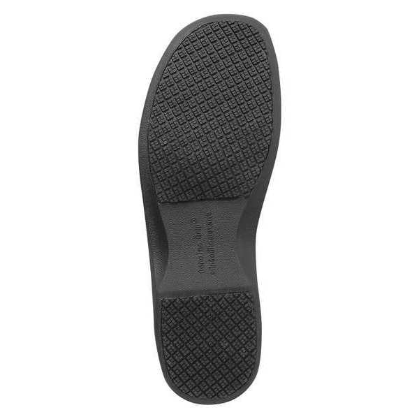 Genuine Grip 4700, Men's Loafer Shoe, 10.5 Wide, Leather, 4 in Height, Black - 4700-10.5W