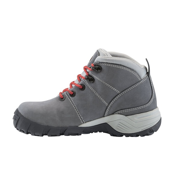 Avenger Safety Footwear Women Aluminum Toe TREK AT, WOMENS PR, Blue, Grey, 8.5, Wide - A7251-8.5W