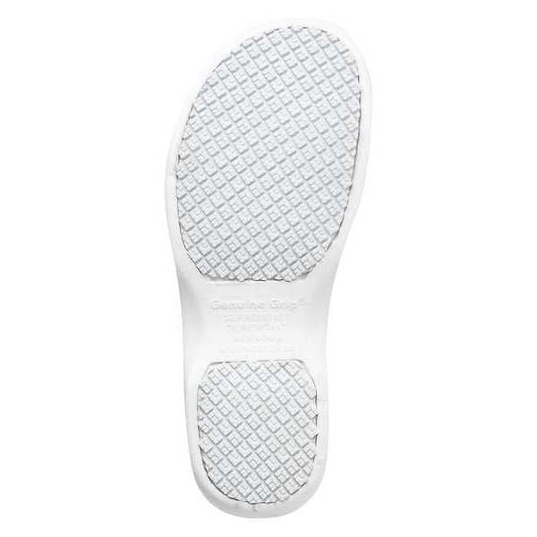 Genuine Grip Women's Loafer Shoe, 7 EE, EVA, 4 in Height, White - 385-7W