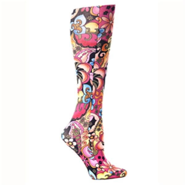 Celeste Stein CMPS 8-15 mm Hg Bright Majik Therapeutic Compression Sock - CELESTE-STEIN-CMPS-1538