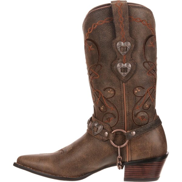 Durango Women's Western Boot, 6.5 M, Leather, 11 in H, Dusk To Dawn - RD4155