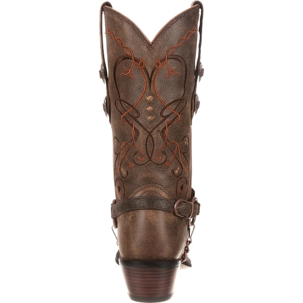 Durango Women's Western Boot, 6.5 M, Leather, 11 in H, Dusk To Dawn - RD4155