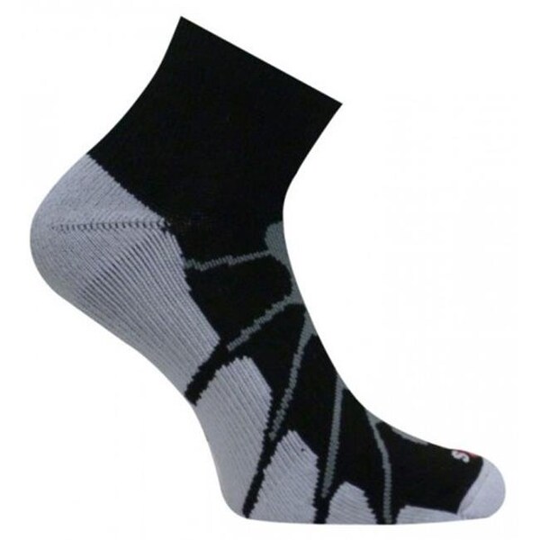 Sox Sox SS 4011 Sport Plantar Fasciitis Arch Support Ped Compression Socks; Black - Medium - SS4011_BK_MD