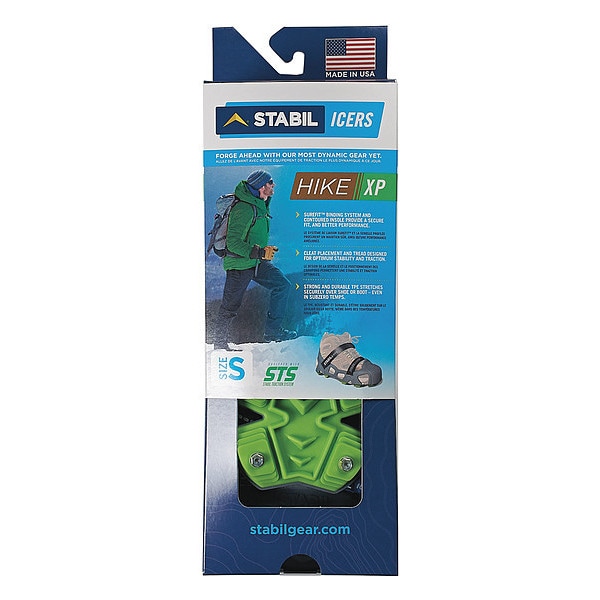 Stabilicers Stabilicers Hike XP, Small, Gray/Green, PR - HIKEEXP-750-01