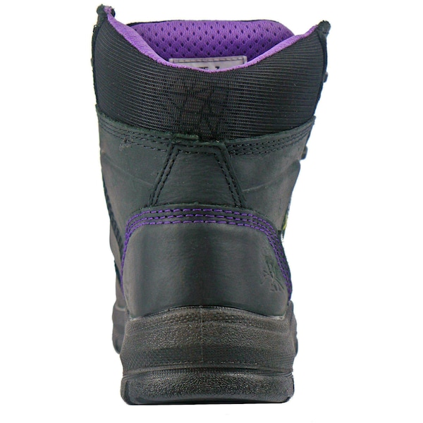 Hoss Boot Co Tina, Women's Composite Toe Work Boot w/Met Guard, Black, 12, D, MT20518 - MT20518