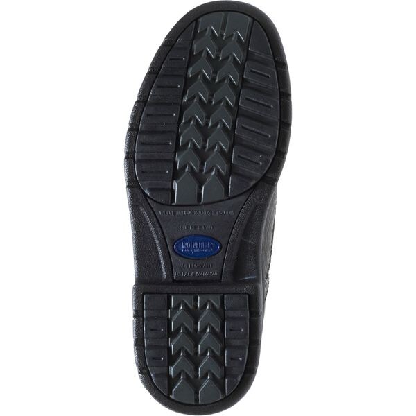 Wolverine Men's 6-Inch Work Boot, 11 1/2 XW, Steel Toe, 6 in H, Black, 4421 - W04421
