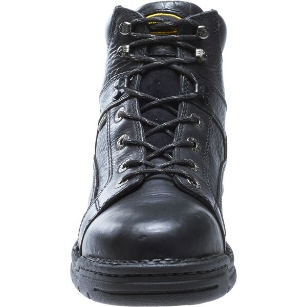 Wolverine Men's 6-Inch Work Boot, 11 1/2 XW, Steel Toe, 6 in H, Black, 4421 - W04421