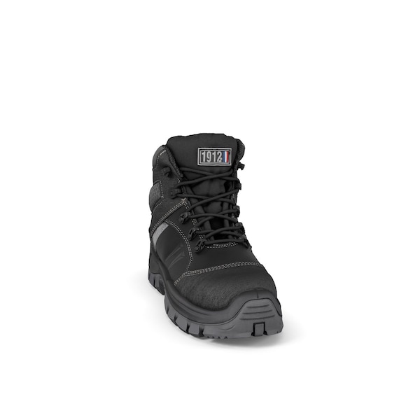 Gaston Mille Men's 6 in Fiberglass Toe Work Boot, Black, 13, W, PHNO3-13 - PHNO3-13