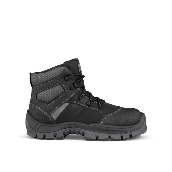 Gaston Mille Men's 6 in Fiberglass Toe Work Boot, Black, 13, W, PHNO3-13 - PHNO3-13
