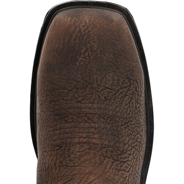 Rocky Worksmart, Men's 11 in Composite Toe Western Work Boot, Dark Brown, 11.5, M, RKW0385 - RKW0385