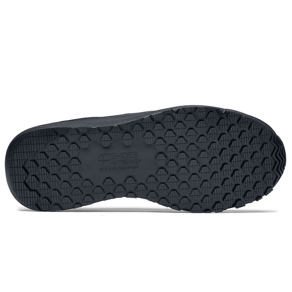 Shoes For Crews Men's Nano Composite Toe Slip-On Work Shoe, Black, 8, Medium, 72233 - 72233